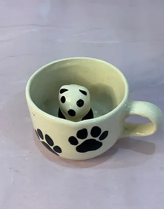 3D Panda Coffee Mug & Snack Plate Combo