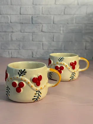 3D Cherry Tea Cup