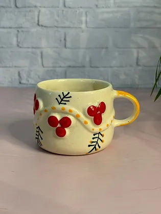 3D Cherry Tea Cup