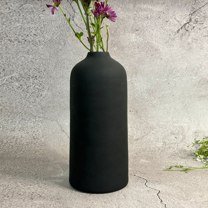 Big Black Vase