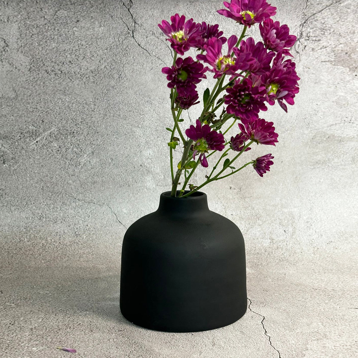 Medium Black Vase