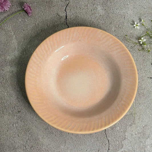 HOC-PINK STUDIO POTTERY PASTA PLATE (SET OF 2)