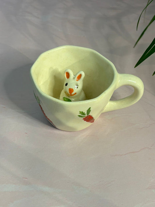 3D Rabbit Coffee Mug