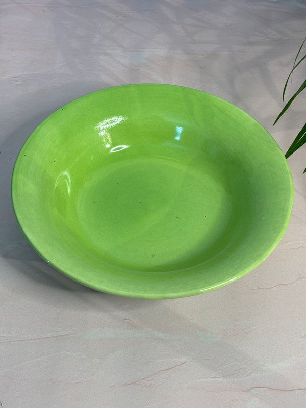 Light Green Pastel Pasta Plate