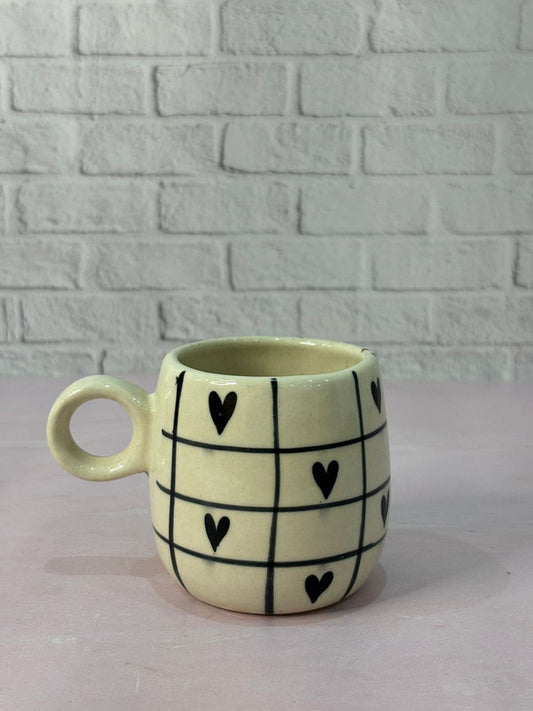 Black Heart Coffee Mug