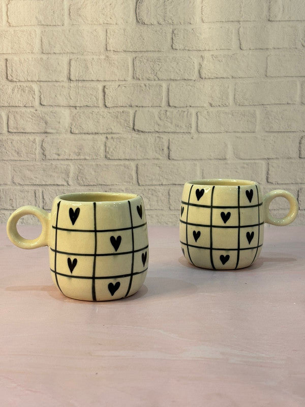 Black Heart Coffee Mug