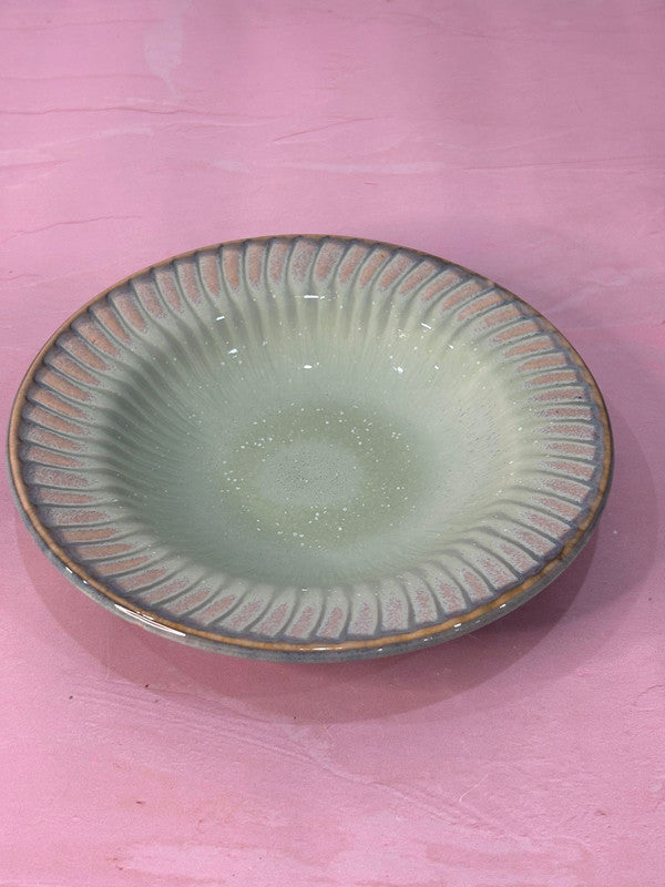 Mint Green Pasta Plate (7inc.)