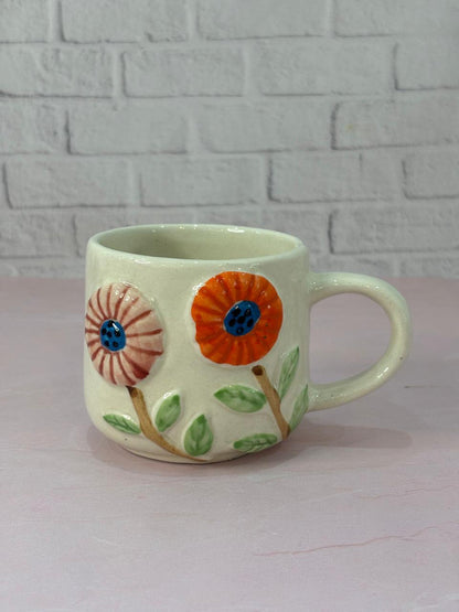 3D Flower Coffee Mug