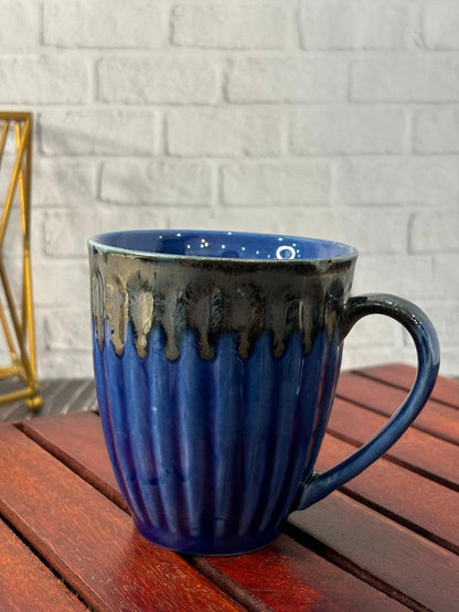 Blue Glaze Coffee Mug