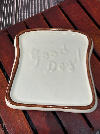 White Bread Shape Platter