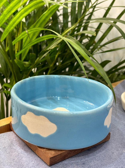 Pink & Blue Clouds Snack Bowls Combo Set of 2