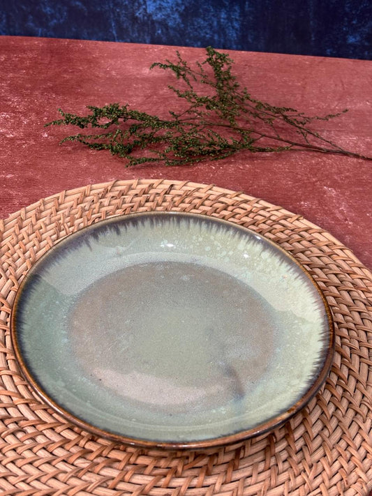 Mint Green Glaze Quarter Plate