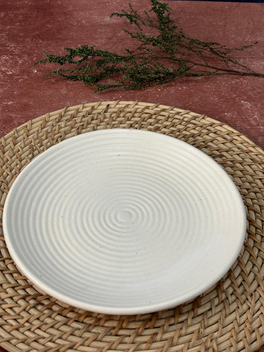 White Quarter Plate