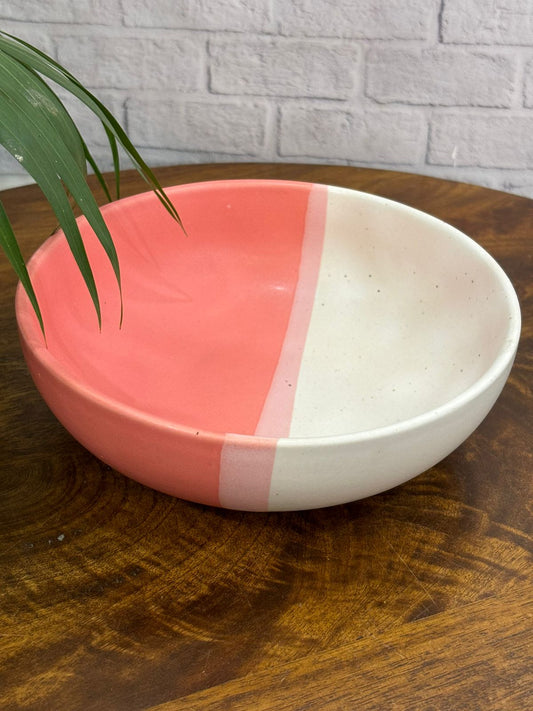 Pink Dual Shade Serving/Salad Bowl