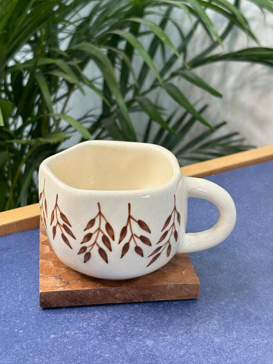 Brown Leaves Coffee Mug