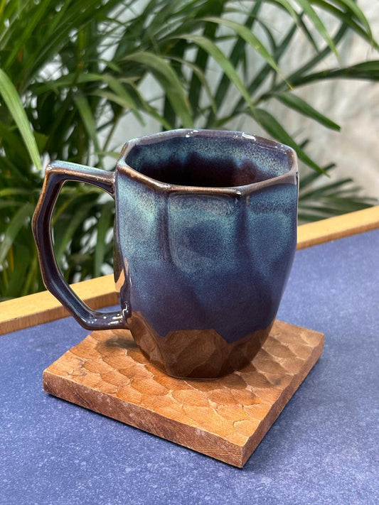 Blue Glaze Coffee Mug