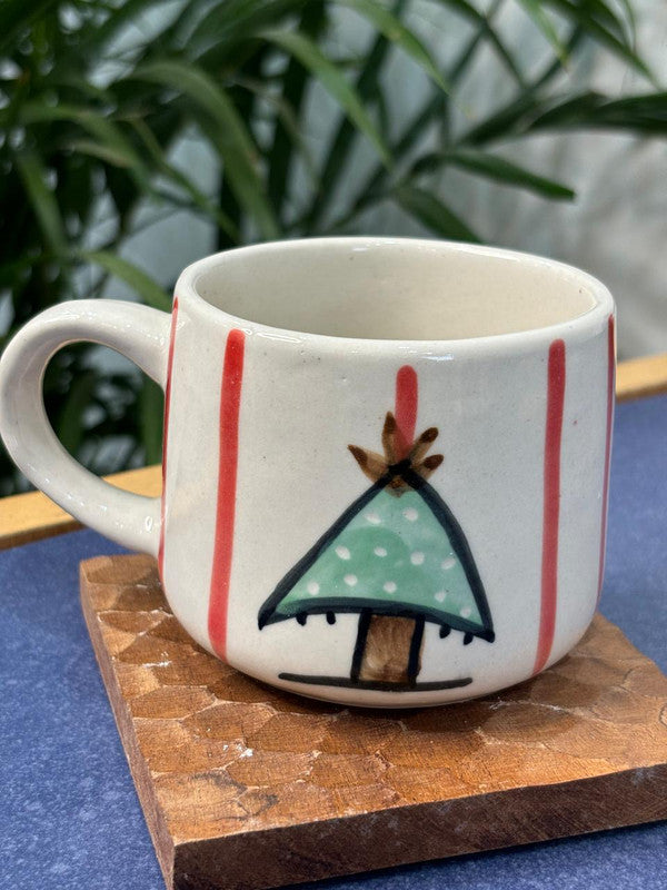 Christmas Tree Theme Coffee Mug