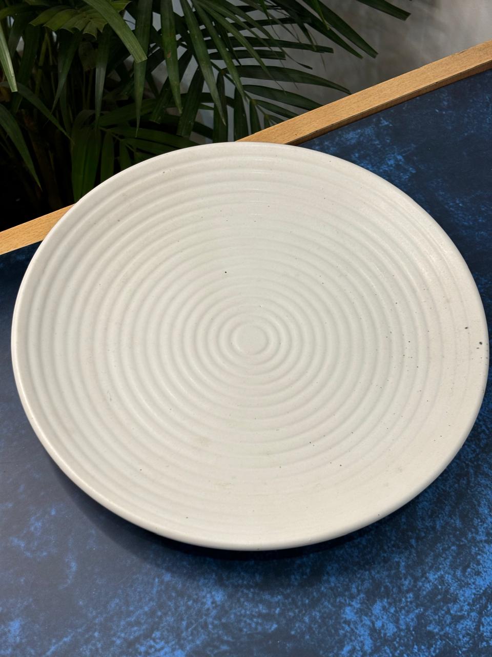 White Dinner Plate