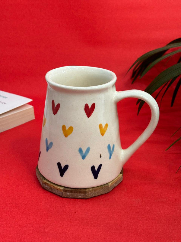 Multi-color Heart Coffee Mug