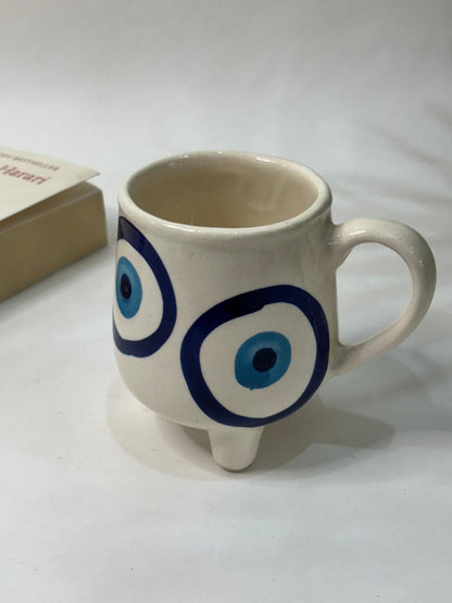 Evil Eye Leg Coffee Mug