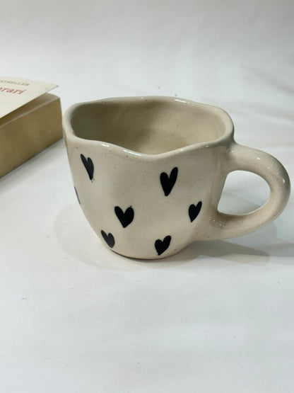 Black Heart Coffee Mug