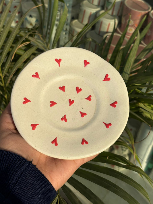 3D Heart Snack Plate