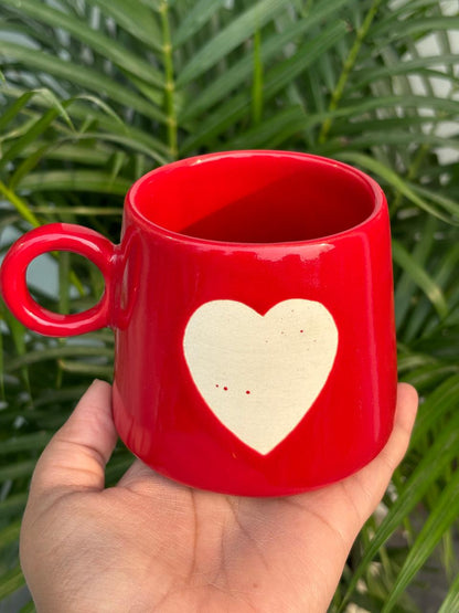 Big Red Heart Coffee Mug