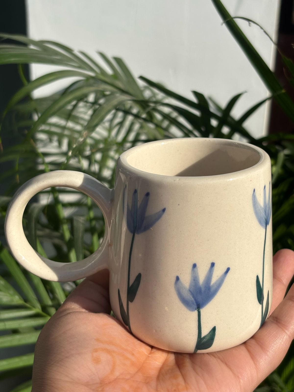 Azure Bloom Mug