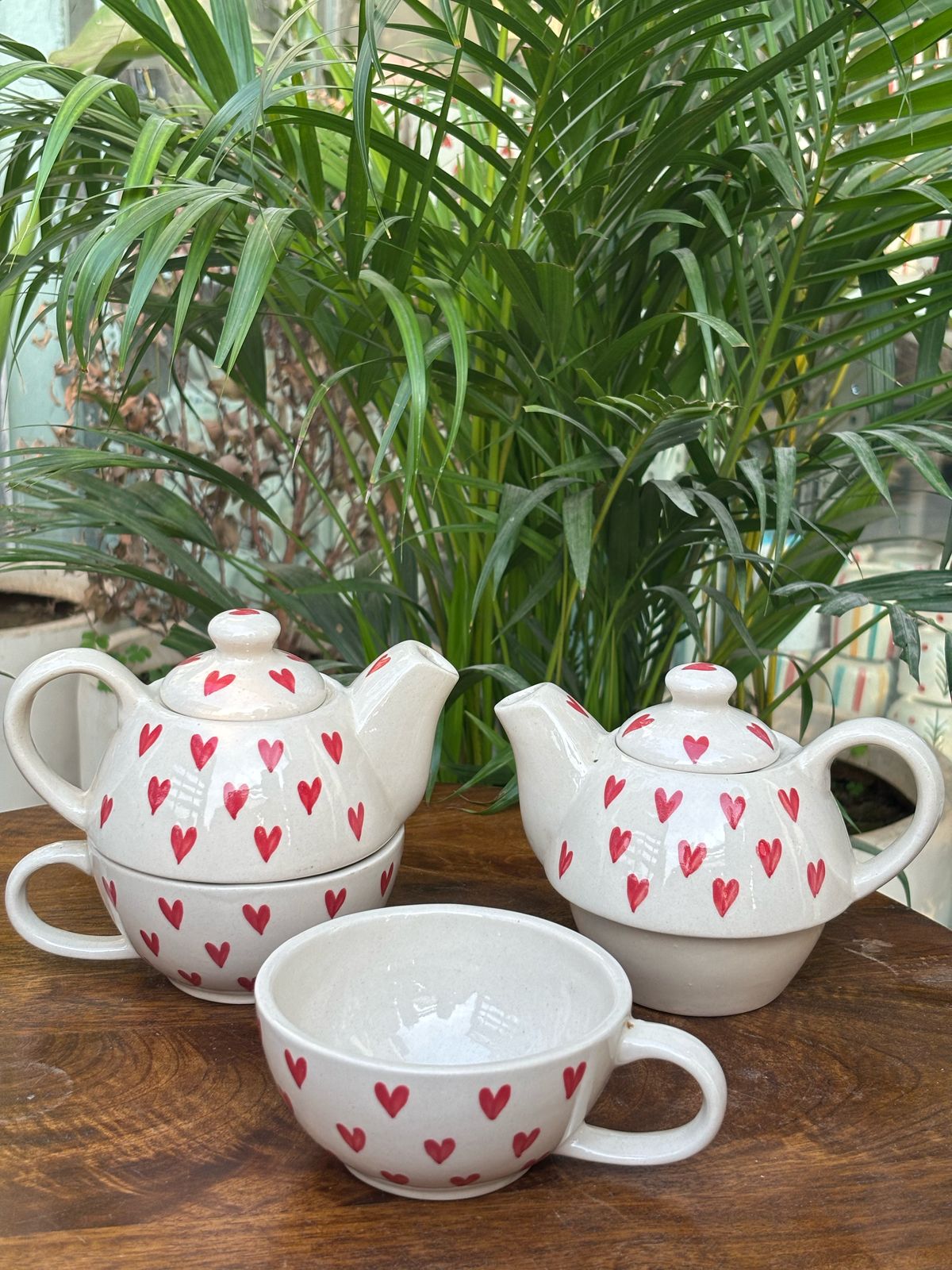 Red Heart 1 Pot Kettle Set