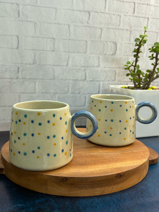 Multi-color Polka dot Coffee Mug